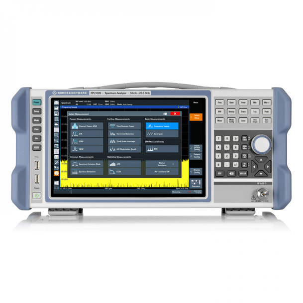 Rohde & Schwarz étend à 44 GHz la gamme de fréquences de ses analyseurs portables
